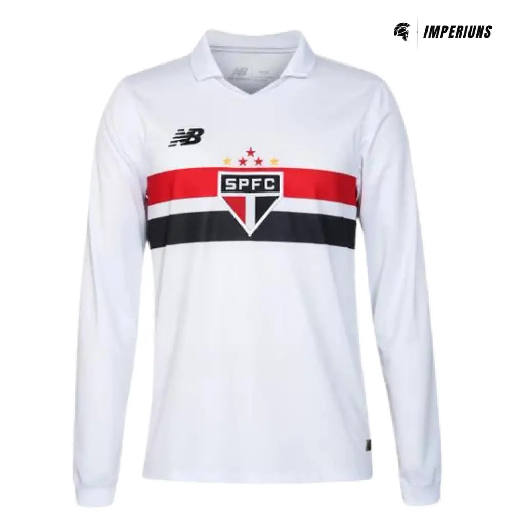 Camisa São Paulo Manga Longa 24/25 Home