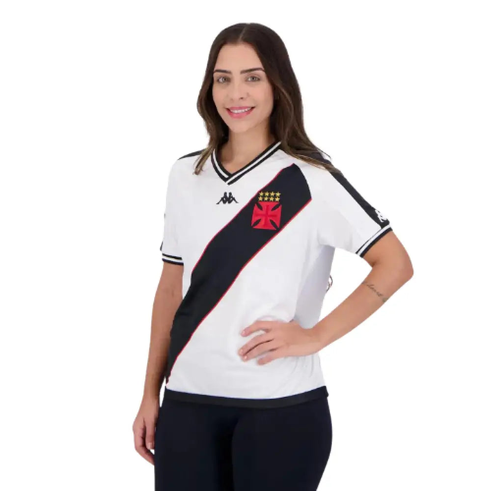 Camisa Vasco 2024/25 Away Feminina Camisas de Futebol