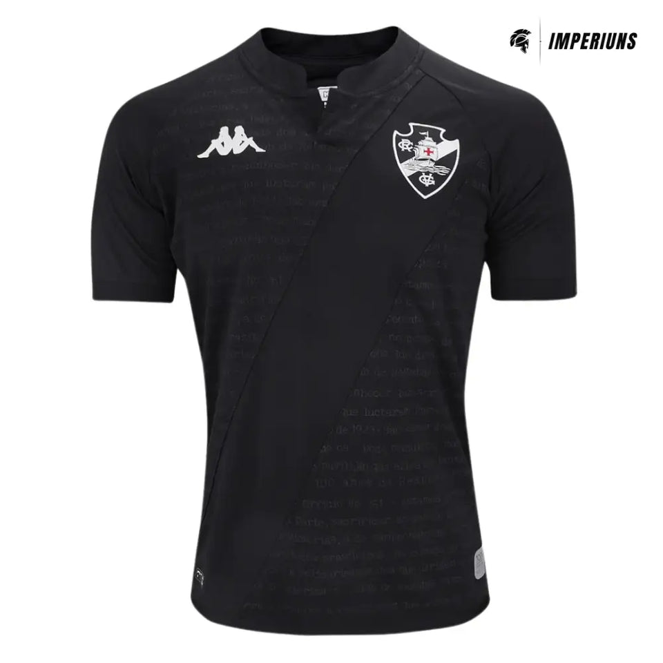 Camisa Vasco 2024/25 Third Preta Camisas de Futebol