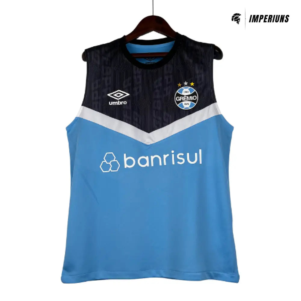 Regata Grêmio Treino 23/24 Camisas de Futebol